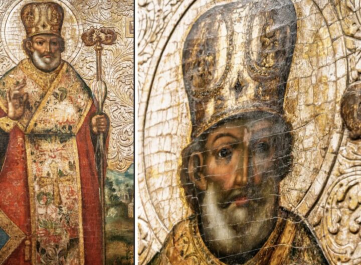 Рідкісна ікона Святого Миколая з таємних фондів Києво-Печерської Лаври вперше представлена публіці