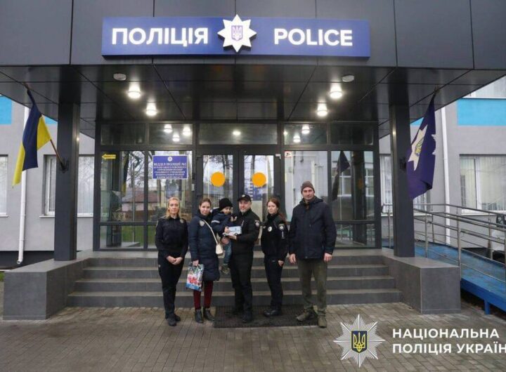 Святий Миколай у формі правоохоронця: мрія хлопчика з Ірпеня здійснилася