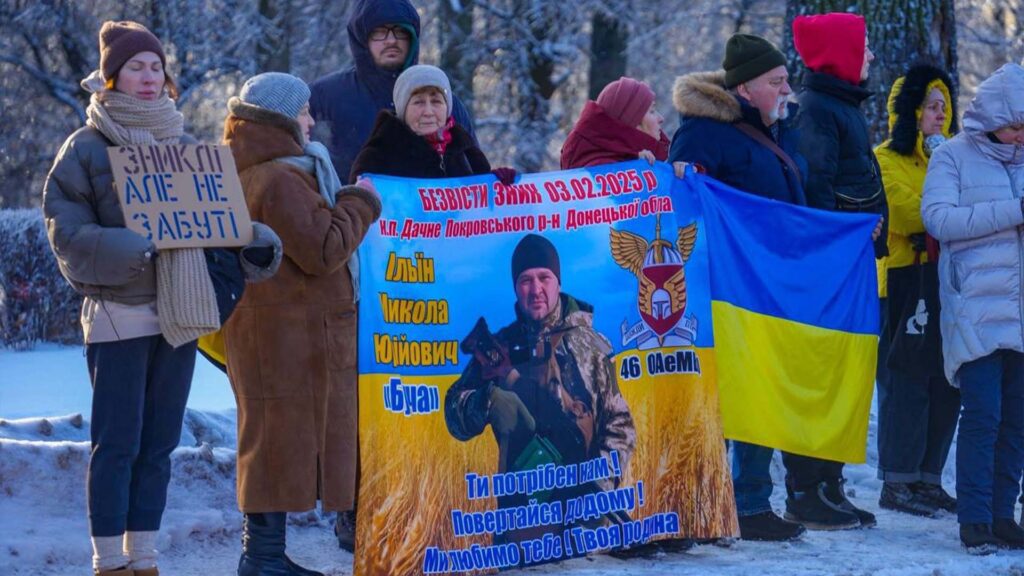 39 мешканців Бучі в полоні, 141 вважаються зниклими безвісти: містяни вийшли на акцію «Голоси тиші» за долю своїх рідних