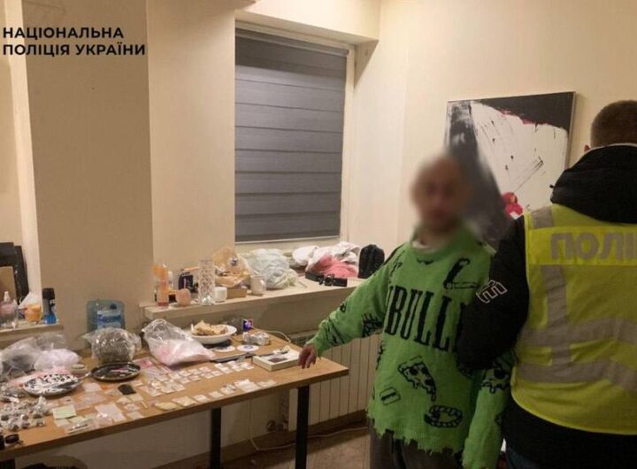 Новорічна ялинка з психотропів і кілограм канабісу: у Києві затримали наркоторговця