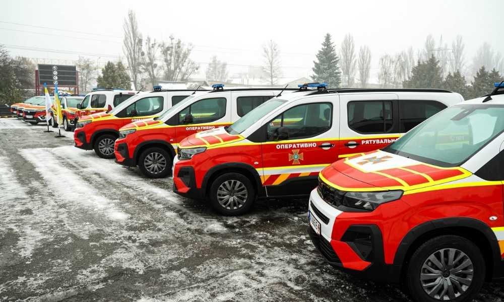 Оснащення Київщини: Рятувальники отримали новітню техніку для ефективного реагування на надзвичайні ситуації