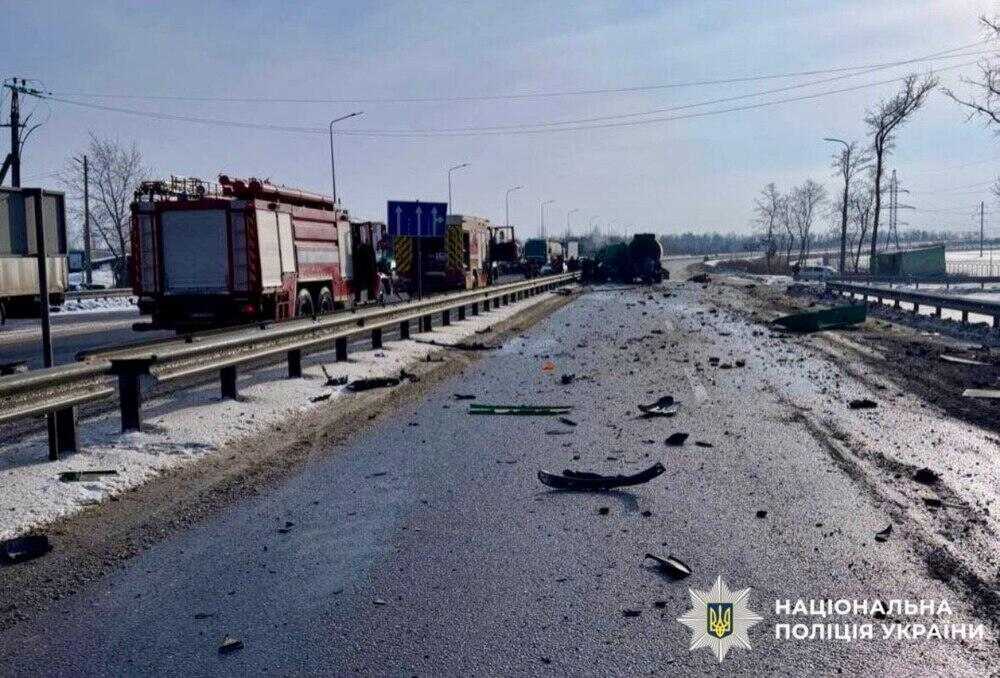 Трагічна аварія на Броварщині: зіткнення двох вантажівок призвело до загибелі людини