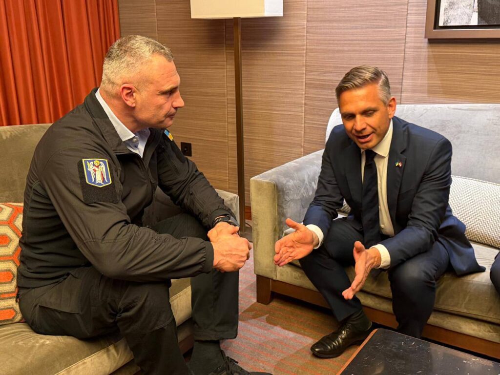 Мер Києва Віталій Кличко обговорив питання енергетики та туризму з міністром Австрії Вольфгангом Гаттманнсдорфером